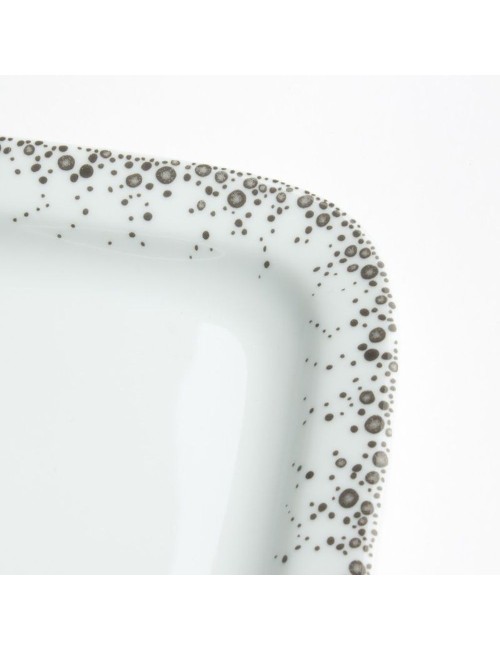 Plat À Cake Borealis Gris 37Cm