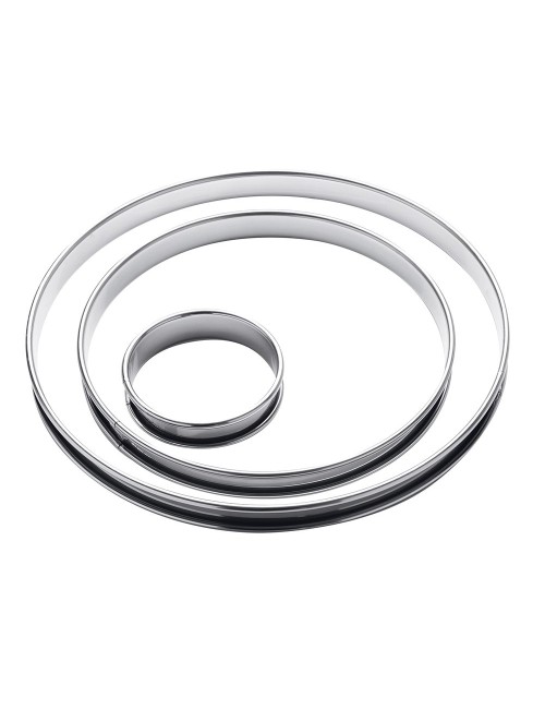 Cercle À Tarte Et Tartelette 20 Cm