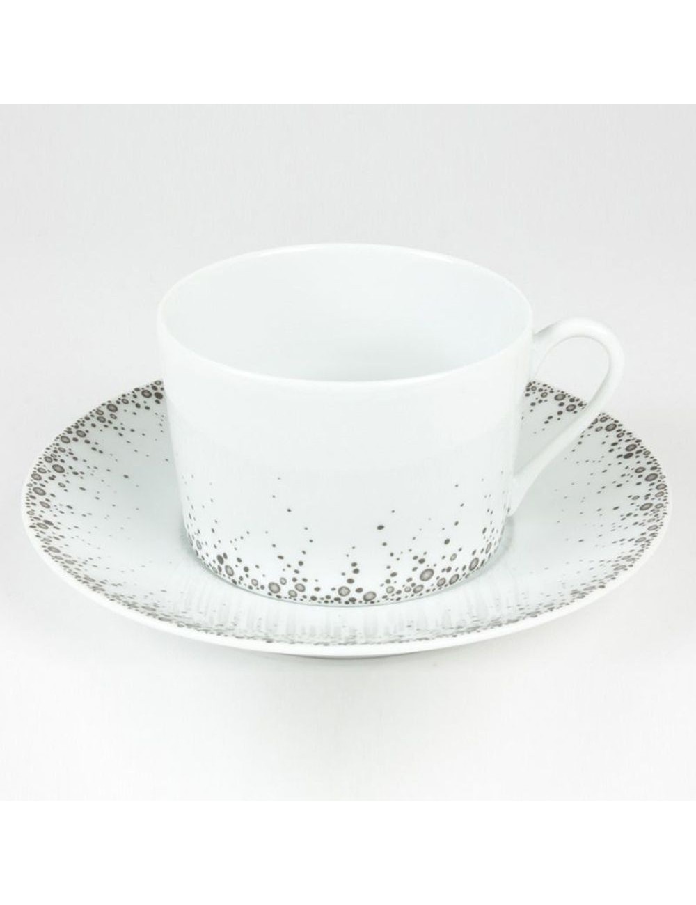 Tasse À Thé Avec Soucoupe Borealis Gris 22Cl