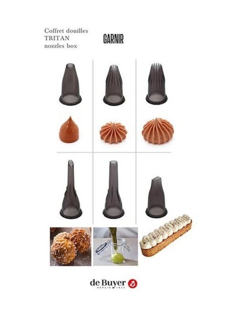 Lot De 6 Douilles À Garnir