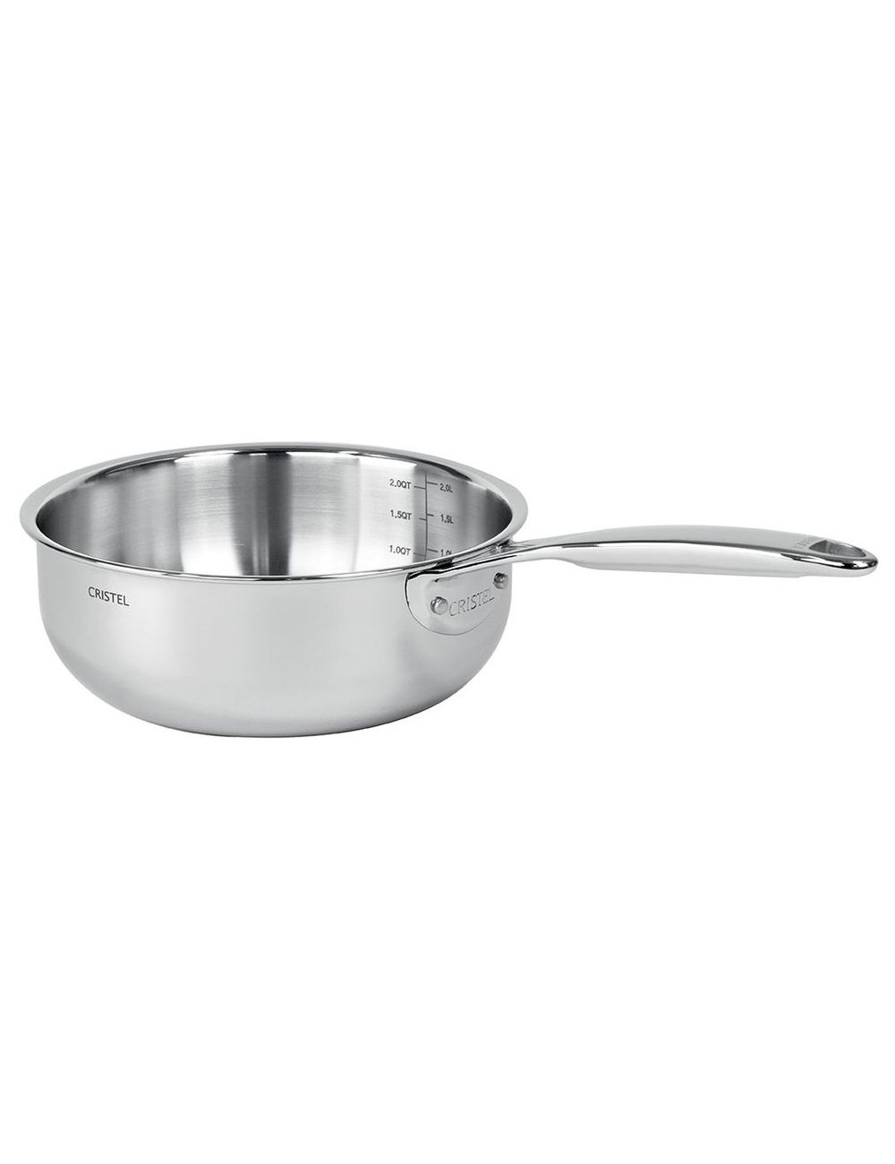 Casserole Inox Castel'Pro® Fixe 16Cm