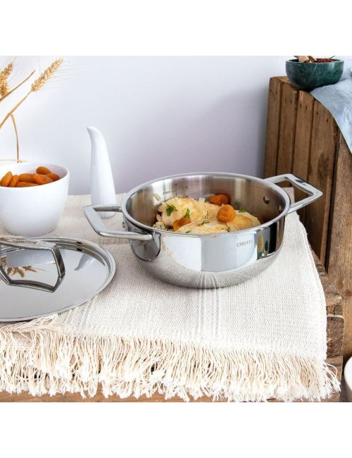 Faitout Inox Castel'Pro® 20Cm