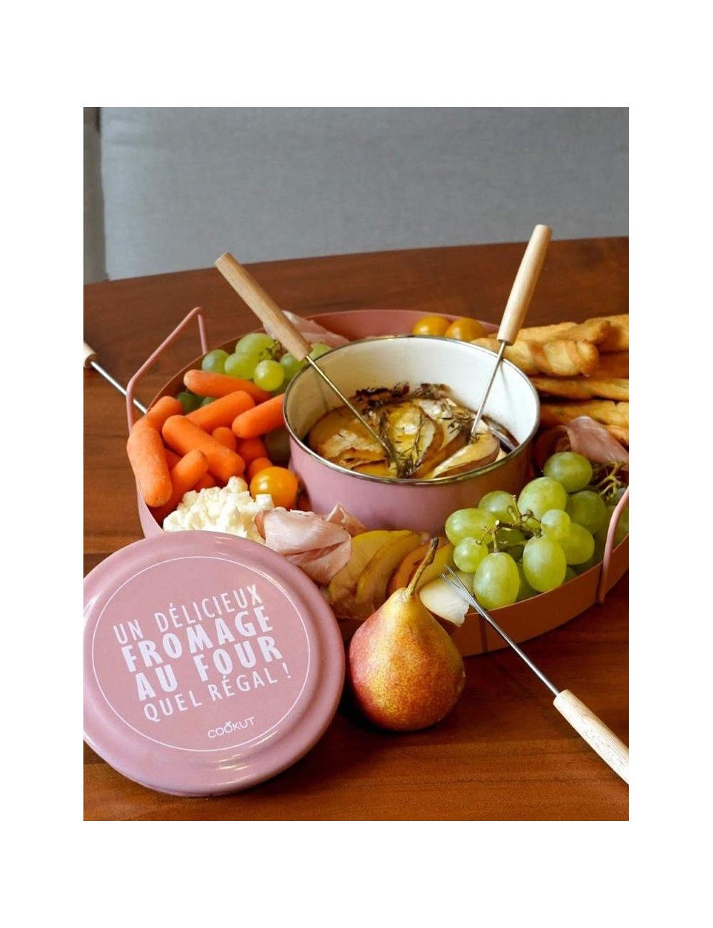 Coffret Fromage Fondu Rose