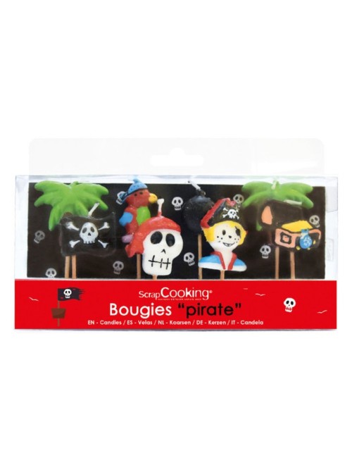 Bougies fantaisies Pirates