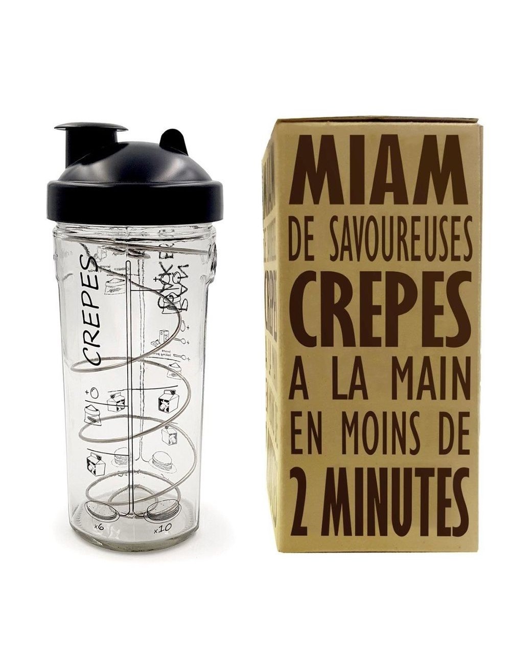 Shaker À Crêpes Et À Pancakes