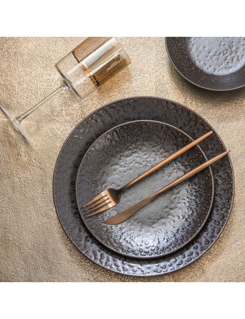 Assiette Plate Basalte 27 cm