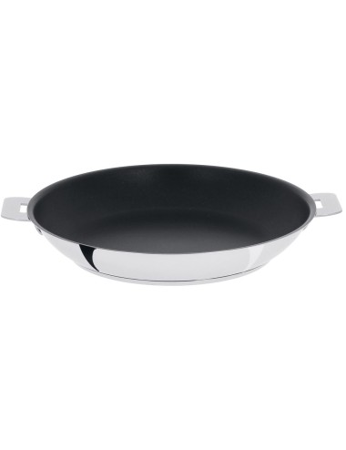 Poêle Inox Anti-Adhérent Exceliss Mutine Amovible 24Cm