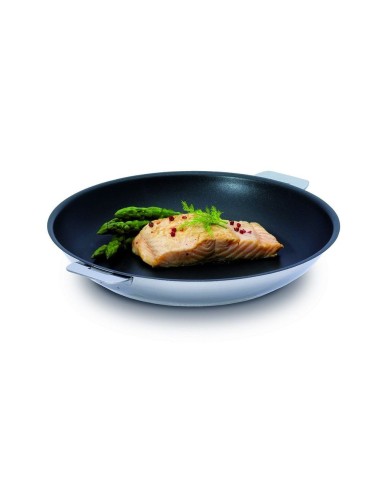 Poêle Inox Anti-Adhérent Exceliss Mutine Amovible 24Cm