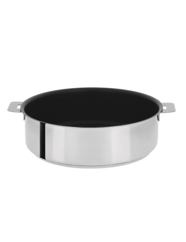 Sauteuse Inox Anti-Adhérent Exceliss Mutine Amovible 24Cm