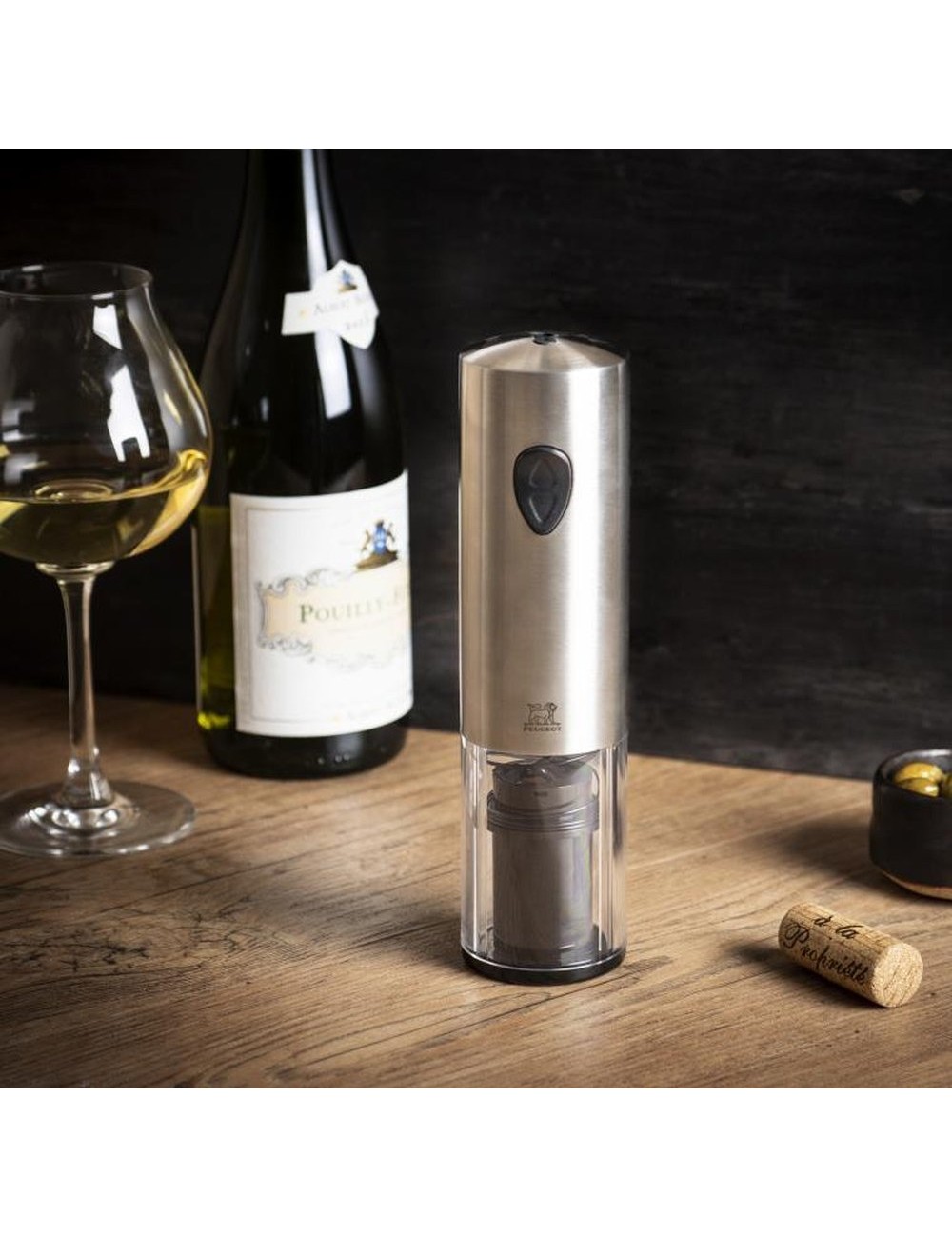 Tire-Bouchon Électrique Rechargeable Elis H 20Cm
