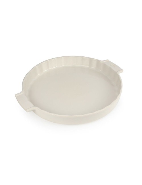 Plat À Tarte Écru 30 Cm