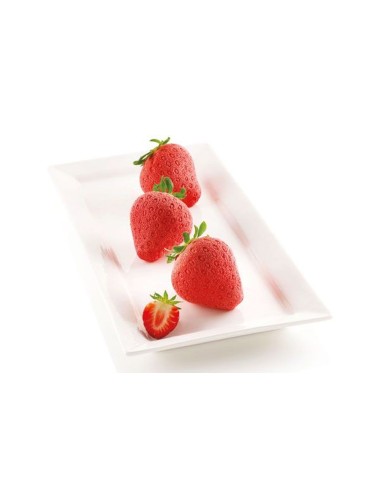 Moule Silicone 3D Fraise