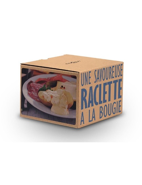 Raclette À La Bougie Lumi 2 Sets Individuels Bleu