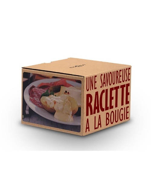 Raclette À La Bougie Lumi 2 Sets Individuels Rouge
