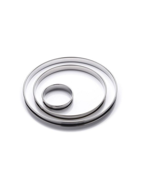 Cercle À Tarte Et Tartelette 28 Cm