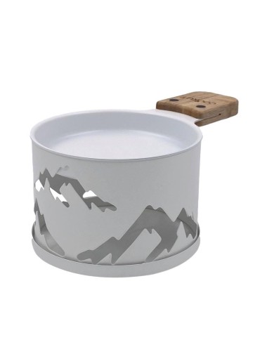 Coffret Raclette À La Bougie Lumi 2 Personnes Montagne Blanche