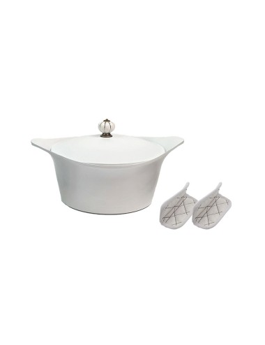 Cocotte 28 Cm Blanc