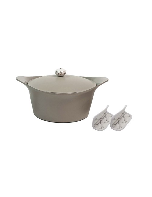 Cocotte 28 Cm Gris