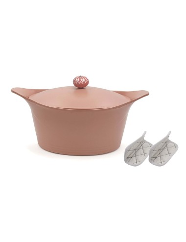 Cocotte 28 Cm Rose