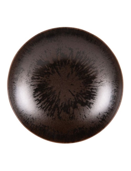 Assiette Plate Onyx Noir 27 Cm