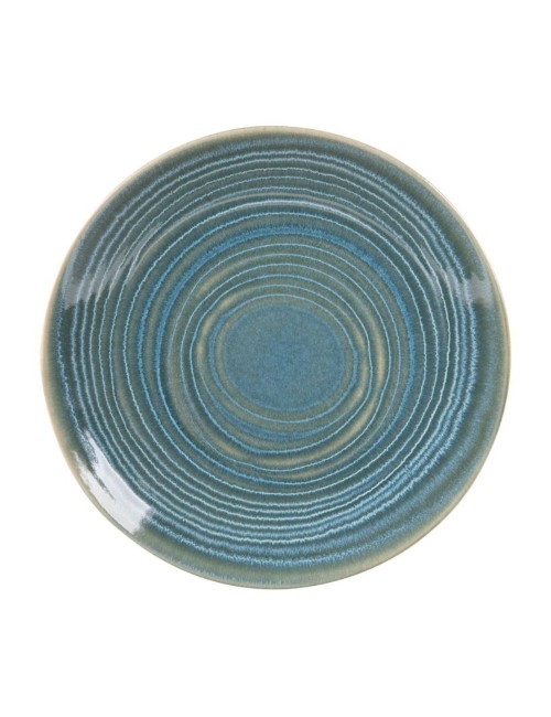 Assiette Plate Moon Lagon 27 Cm