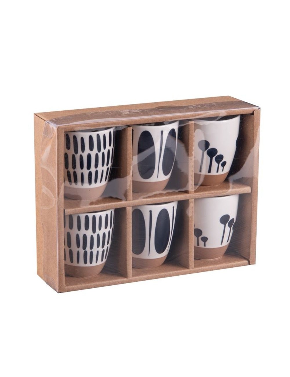 Coffret 6 Gobelets Mikonos 10 Cl