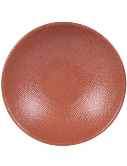 Assiette Creuse Vesuvio Terracotta 19 Cm