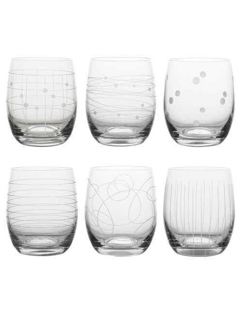 6 Verres Graphik 30 Cl