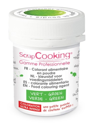 Colorant Alimentaire En Poudre Vert 5G