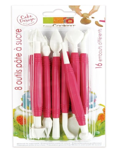 Lot De 8 Outils Pour Pâte À Sucre