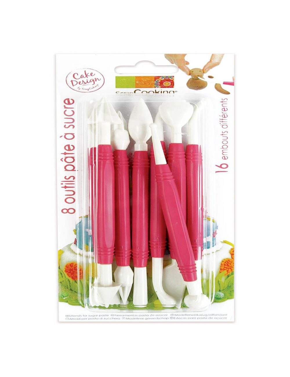 Lot De 8 Outils Pour Pâte À Sucre