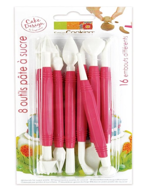 Lot De 8 Outils Pour Pâte À Sucre