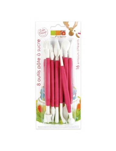 Lot De 8 Outils Pour Pâte À Sucre