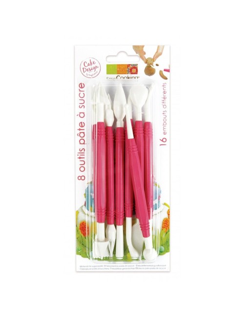 Lot De 8 Outils Pour Pâte À Sucre