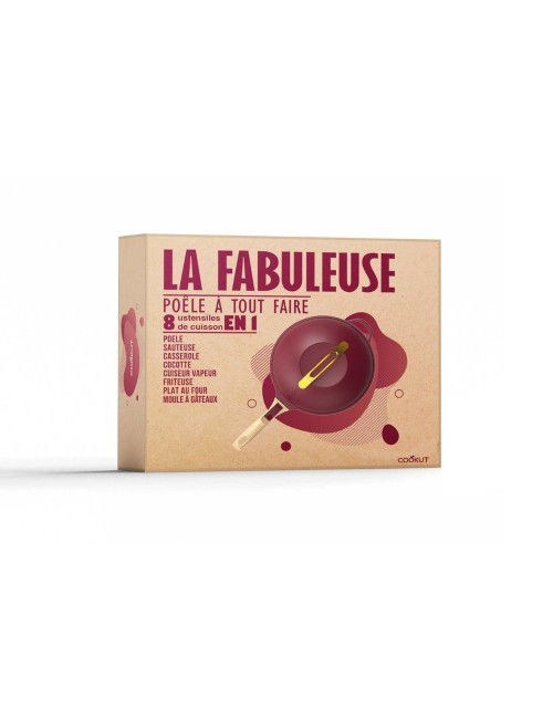 La Fabuleuse Poêle 8 En 1 Rubis 28Cm