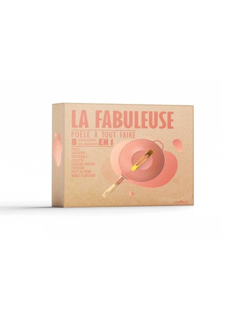 La Fabuleuse Poêle 8 En 1 Pivoine 28Cm