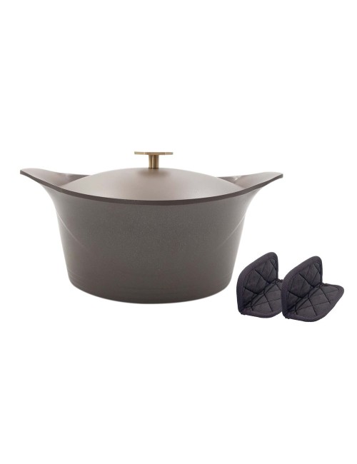 Cocotte 28 Cm Taupe