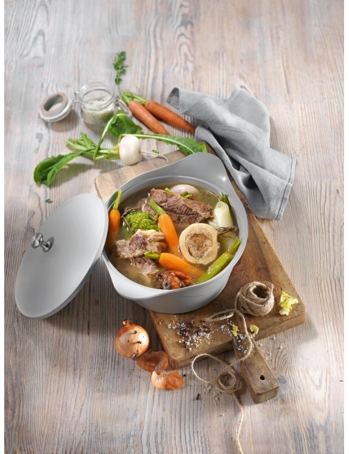 Cocotte 24 Cm Gris