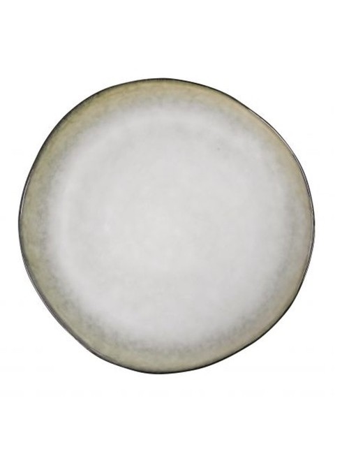 Assiette Plate Shadow Nacre 28Cm