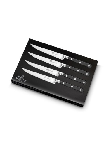 Coffret 4 Couteaux À Steak Licorne Lame Lisse