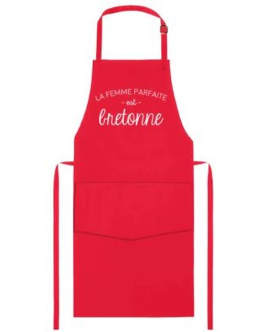 Tablier Adulte La Femme Partfaite Est Bretonne