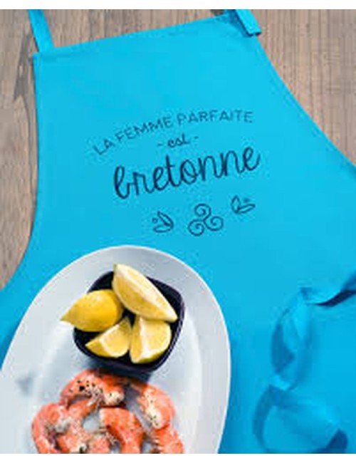 Tablier Adulte La Femme Partfaite Est Bretonne
