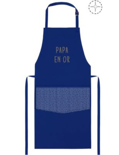 Tablier Adulte Papa En Or