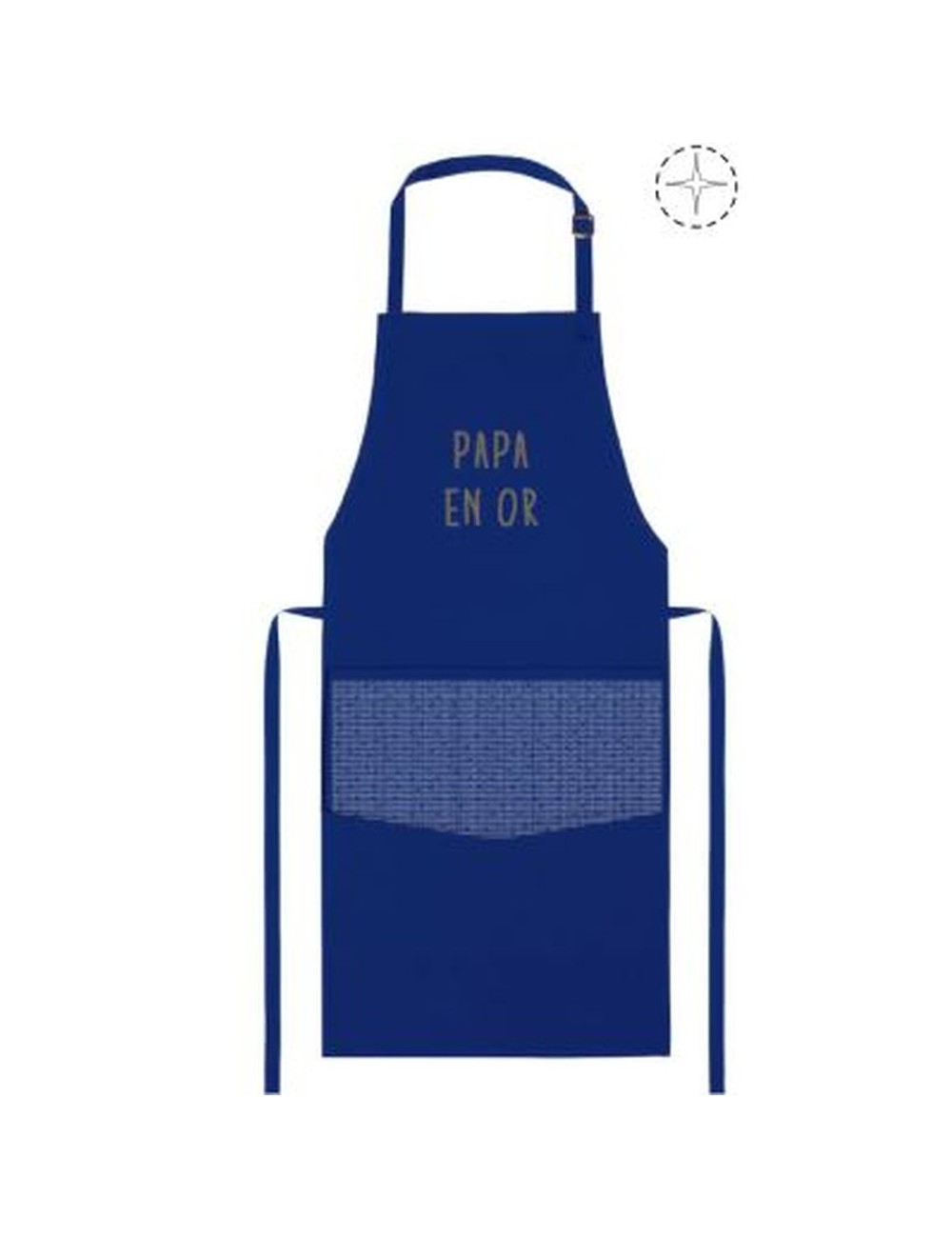 Tablier Adulte Papa En Or