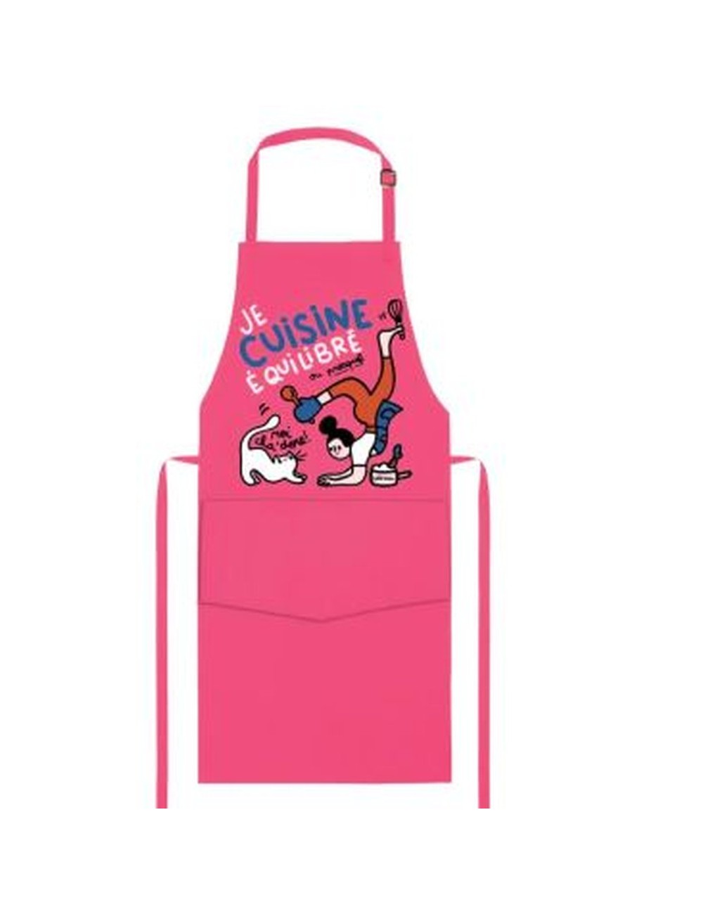 Tablier Adulte Je Cuisine Équilibré