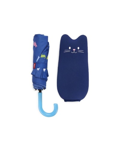 Parapluie Chat Bleu