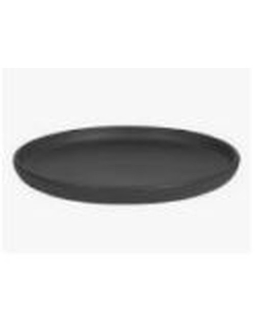 Assiette Dessert Uno Noir 22 cm