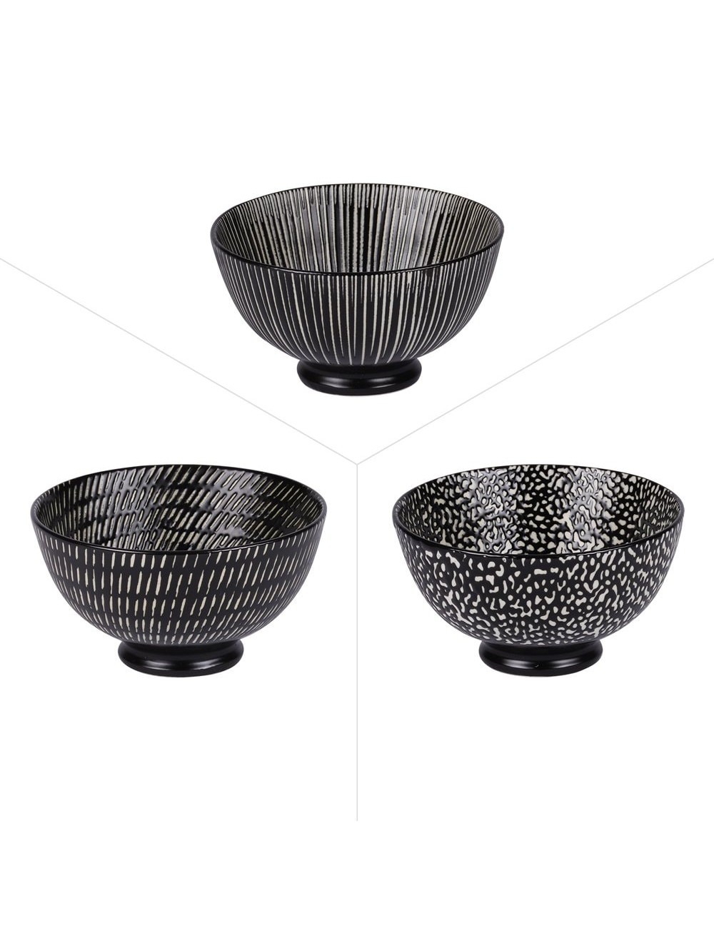 Bol Volcano Noir 15Cm