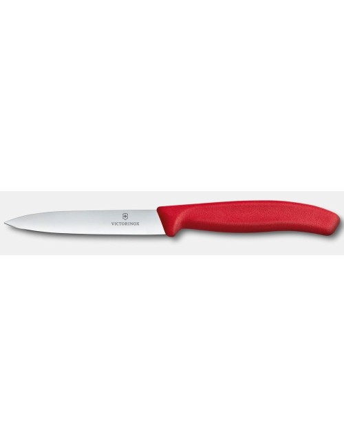 Couteau D'Office Victor 11Cm Rouge Lisse