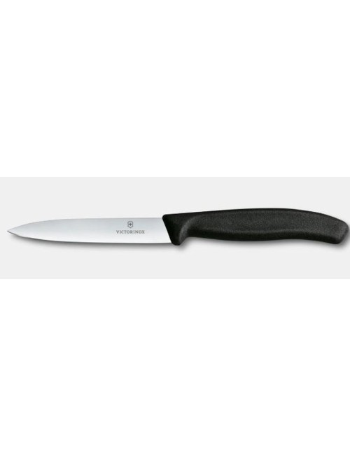Couteau D'Office Victor 11 Cm Noir Lisse